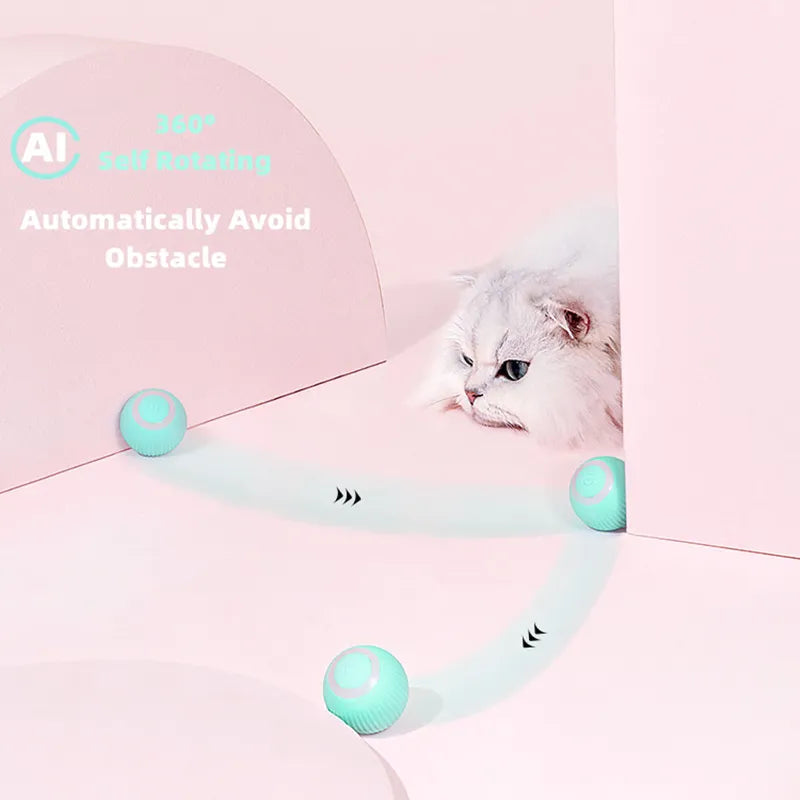 Automatic Rolling Smart Electric Cat Ball